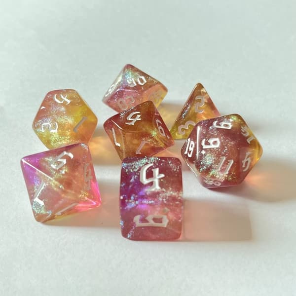 7 kpl/setti DND-noppaa Polyhedral Dice STYLE 6 STYLE 6 Style 6