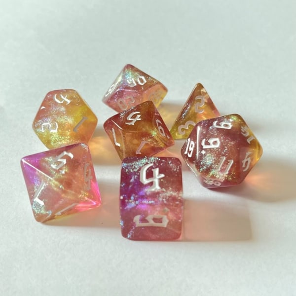 7 st DND Tärningar Polyedriska Tärningar STYLE 6 STYLE 6 Style 6