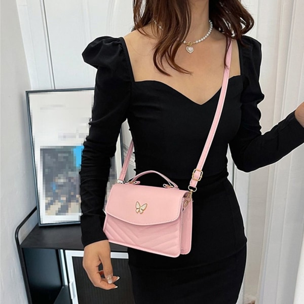Axelväska Sling Bag ROSA pink