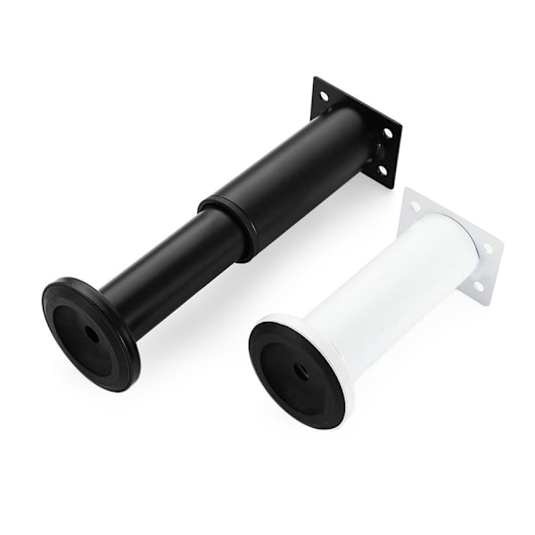 Möbelhjul Fotben SVART 25CM Black 25cm