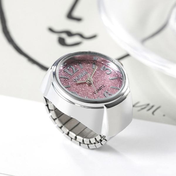 Digital watch Ring Watch LILA Purple