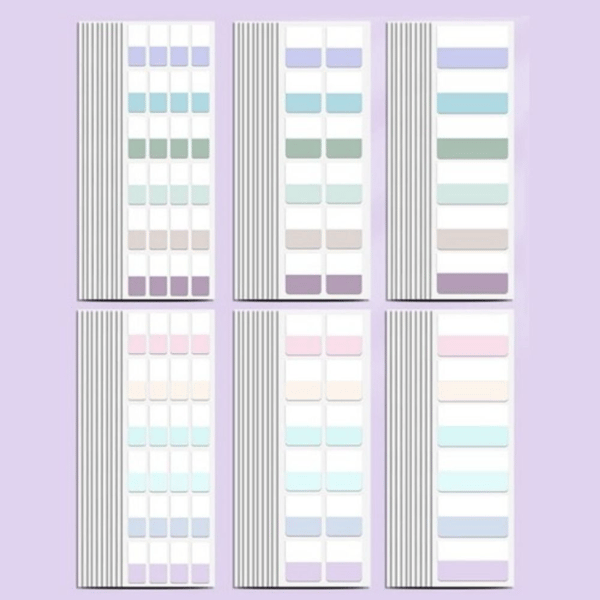 Sticky Index Tabs Side Flagg 840 stk