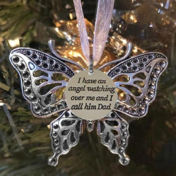 Butterfly Memorial Family Pendant Memorial Family Pendant A A A