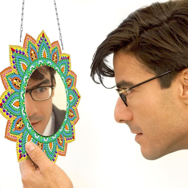 DIY diamantmalingsspeil Mandala Crystal 2 2 2