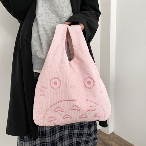 Sarjakuva Totoro-kirjonta VALKOINEN White