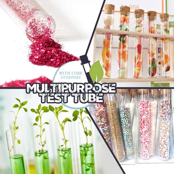 10 kpl Koeputki Science Tubes Byretti