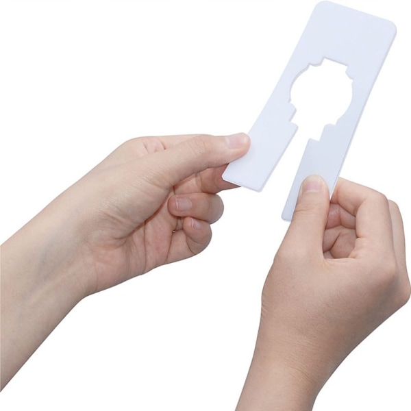 10ST Kläder Storleksavdelare Hängande Organizer VIT White