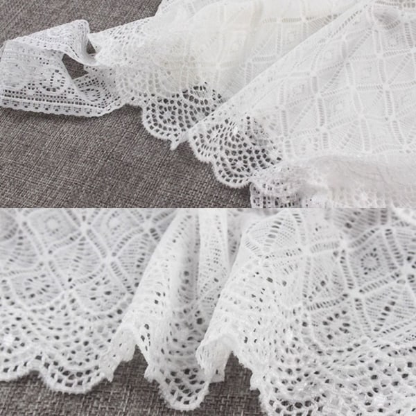 Lace Wrap Bryst Dame BH HVIT white