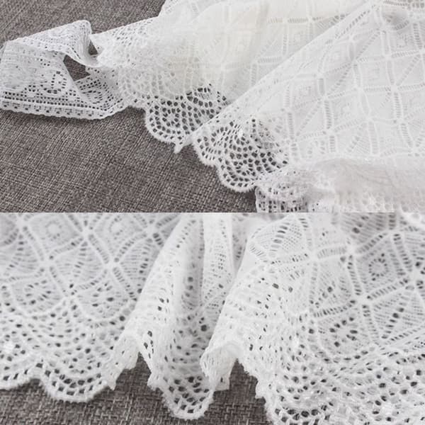 Lace Wrap Bryst Dame BH SORT black