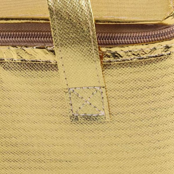 Thermal/jäähdytyspussi Lounaspiknik-laukku KULTA 6 TUUMAA 6 TUUMAA gold 6 inch-6 inch