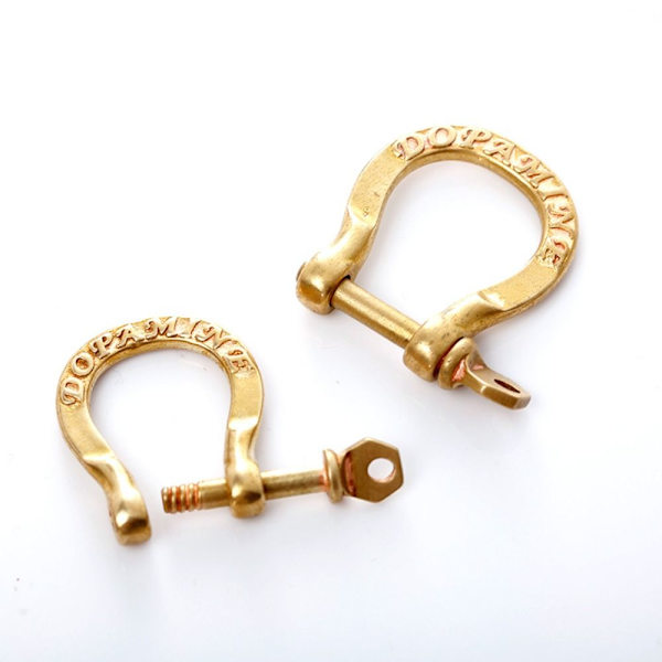 2 stk karabinkrok D buestifter 2,8X2,3CM1 1 2.8x2.3cm1