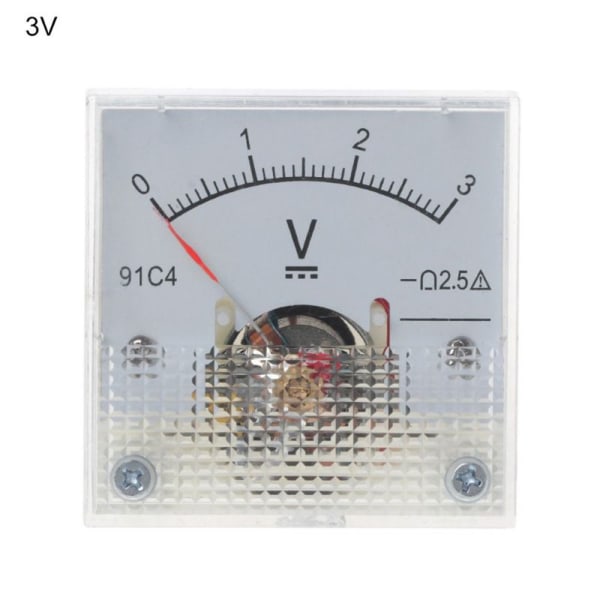 DC Voltmeter Analog Panel Meter 0-100V 0-100V 0-100V