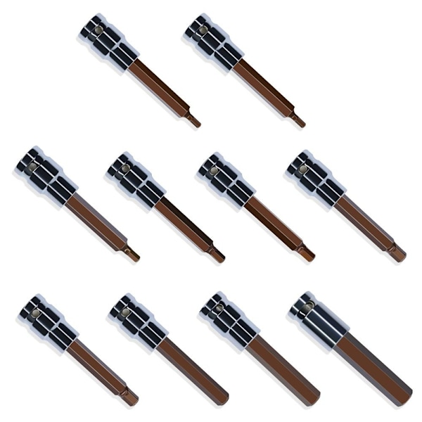 Pipsnøkkeladapter sekskantnøkkel H3 H3