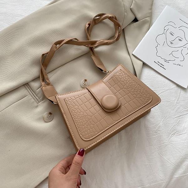 Kvinder håndtaske skuldertaske KHAKI Khaki