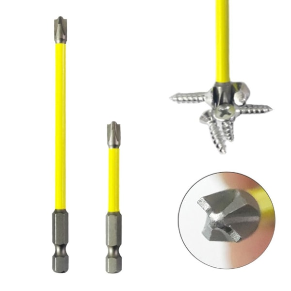 Skrutrekker Bits Kryssmuttertrekker 10STK 65MM 10STK 65MM 10pcs 65mm