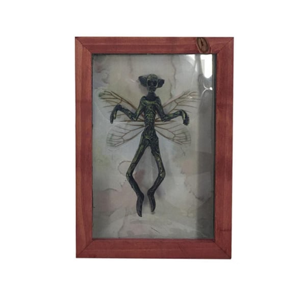 Gotisk dekor fotoram Fairy Skeleton Witchy Decor 02 02 02