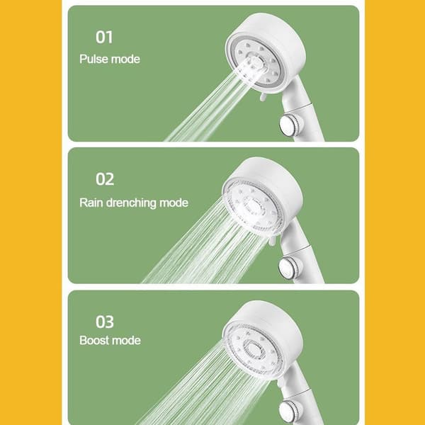 Dusjhode Vannbesparende sprinkler GUL yellow