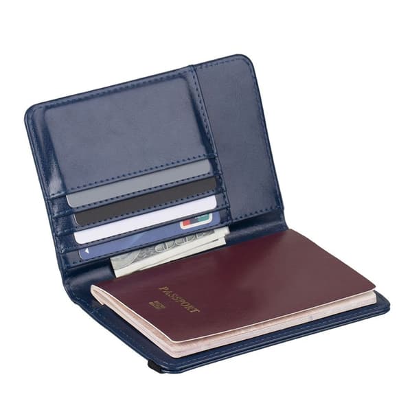 Passfodral med kortfack, VINRÖD wine red