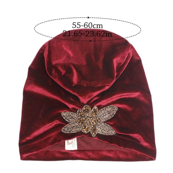 Turban Hat Soft Bonnet GRÅ grey