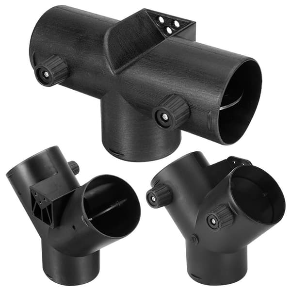 60 mm/75 mm Luftventilationskanalforbindelse Udstødning Bilvarmeradapter 75mm-Y