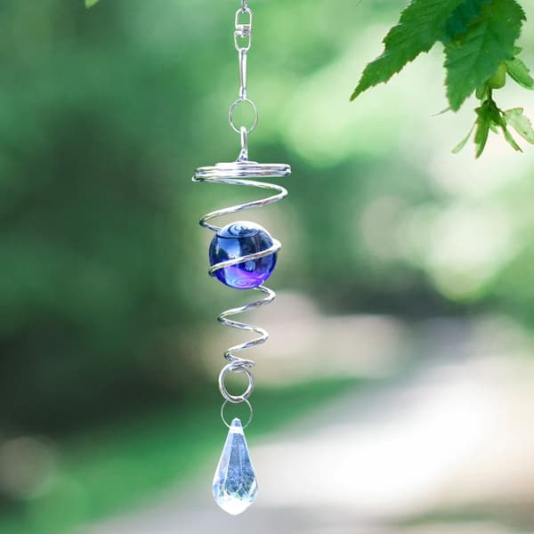 Wind Chime Kristallhänge GRÖN green