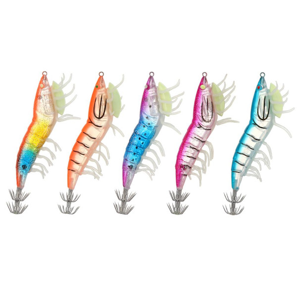 Bläckfisk krok bläckfisk bete FÄRG E FÄRG E Color E