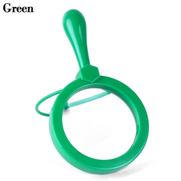 Håndholdt forstørrelsesglas 3X forstørrelse GRØN Green
