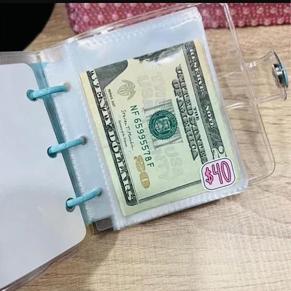 Mini Binder Savings Challenge Challenge Binder 1000 DOLLAR 1000dollar