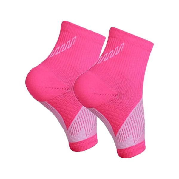 Soothe Relief Socks Neuropati Strumpor ROSE RED L Rose Red L