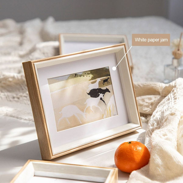 Fotoramme Billedramme GULD 7 TOMMER Gold 7 Inches