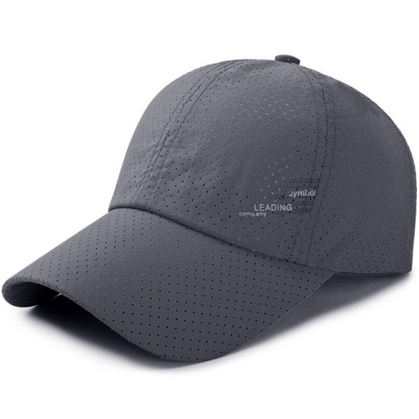 Nopeasti kuivuva baseball-lippis Cap TUMMANHARMAA dark grey