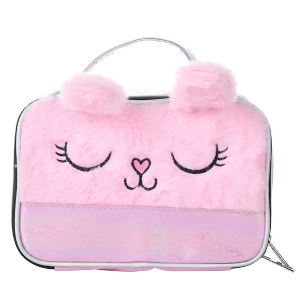 Plys kosmetiktaske Makeup Brush Case FARVE 1 FARVE 1 Color 1