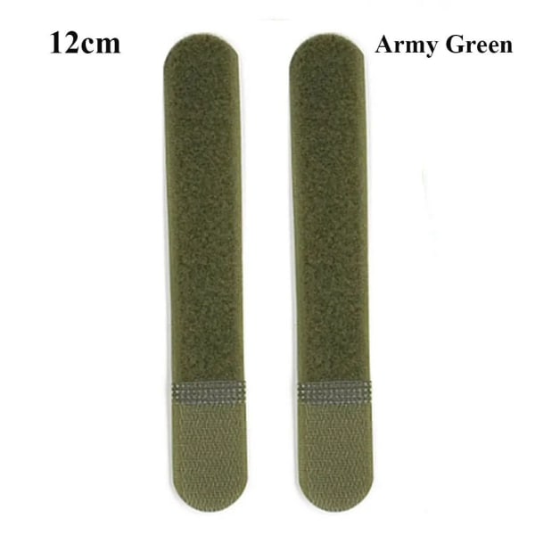 2kpl/pakkaus Tactical Molle siteet Johdinsiteet ARMY GREEN 12cm Army Green 12cm