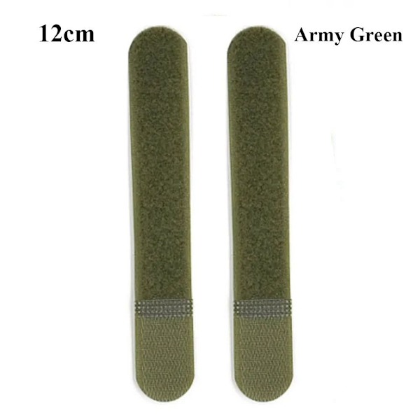 2st/pack Tactical Molle Ties Buntband ARMY GREEN 12CM Army Green 12cm