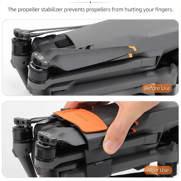 Propelholder Propeller Stabilisator SORT Black