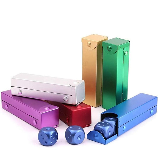 Spel Dice Polyhedral Dice RED Red