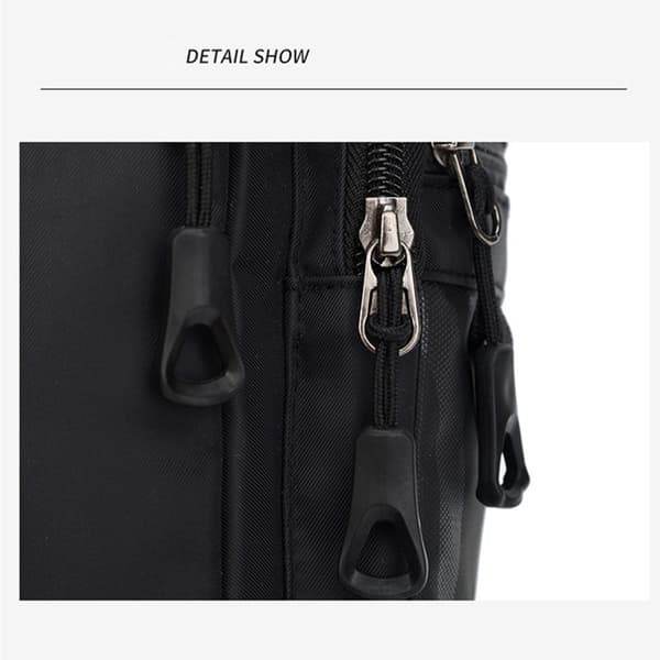 Messenger Taske Rejse Crossbody Tasker SORT black