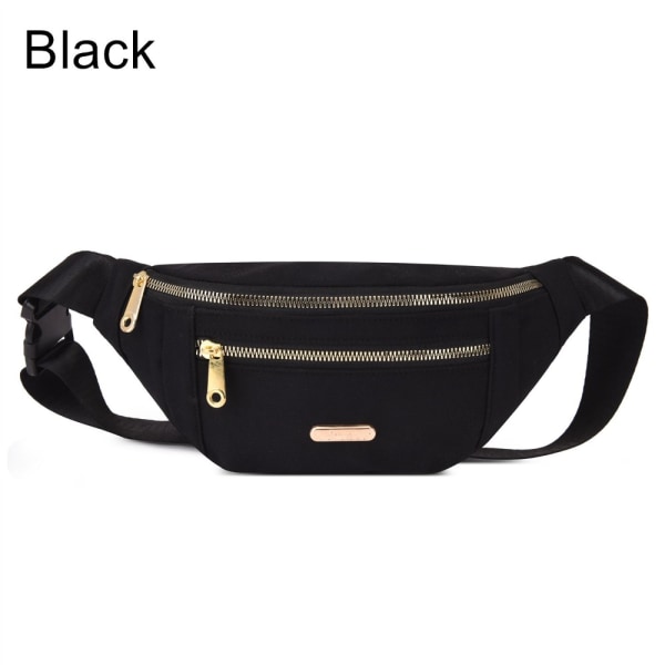 Taljetaske Fanny Pack SORT black