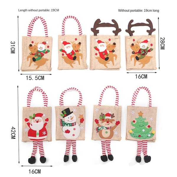 Julklappspåse Candy Dragee Bag STIL 1 STIL 1 Style 1