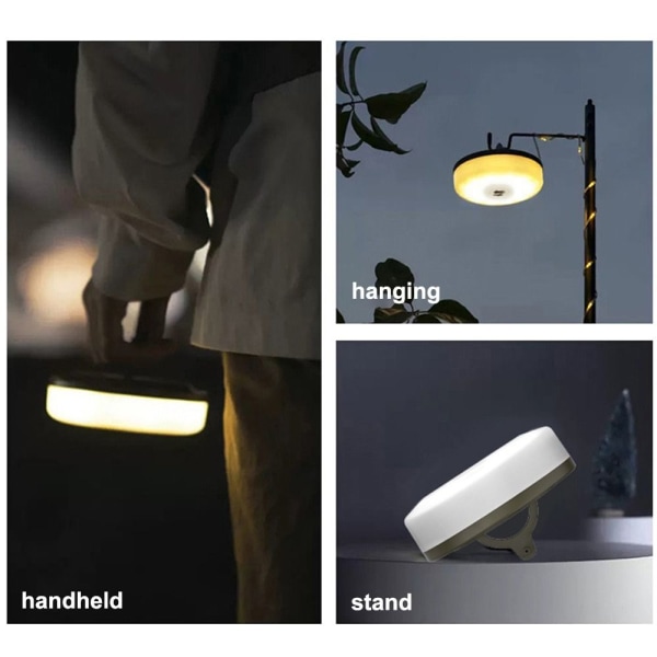 Infällbar Led Light String Camping Tape Lights KHAKI WARM khaki warm lights-warm lights