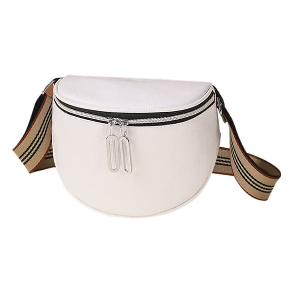 Sadelväska Crossbody Handväskor VIT white