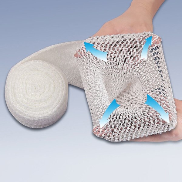 Nettrørbandasje elastisk sårbandasje 3,8CMX2M 3,8CMX2M 3.8cmx2m
