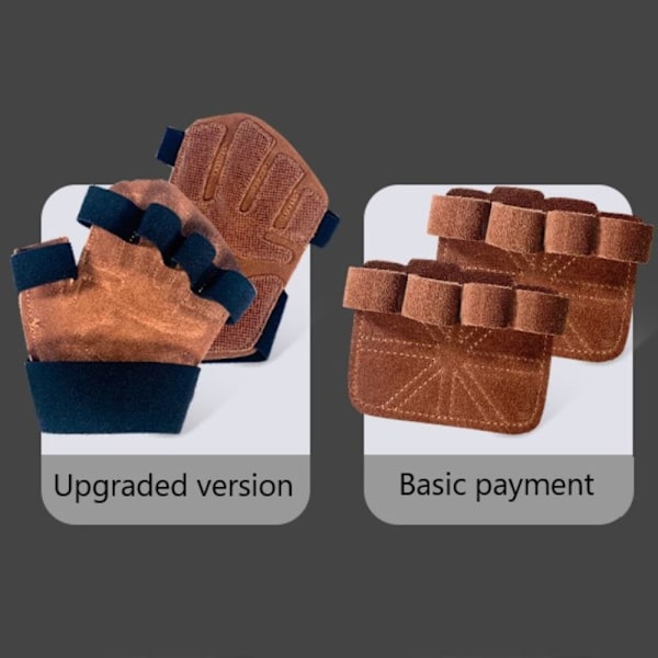 Träningshandskar Tyngdlyftshandskar KHAKI M khaki M