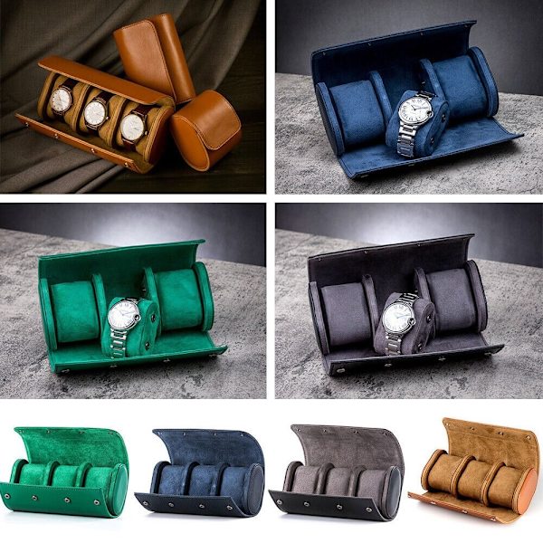 Watch Klockrulle Watch CASE 3 SLOT 3 SLOT Blue 3 Slot-3 Slot