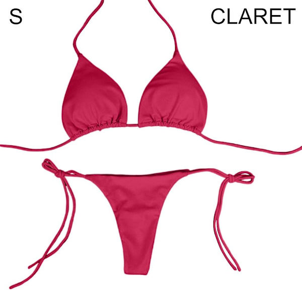 Bikinisett badedrakt CLARET S claret S