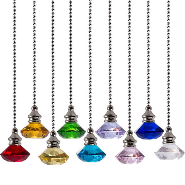 Crystal Style dragkedja Crystal Style dragkedja med sladdhandtag Transparent