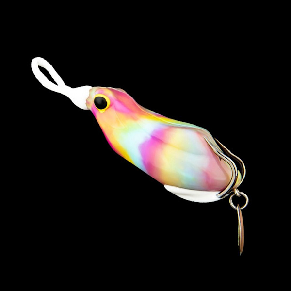 2stk Umpan Katak Fishing Frog Lure Topwater Frog Lures multicolor 6.5cm2pcs-2pcs