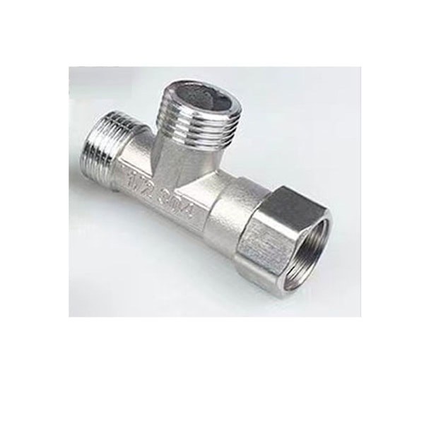 2 STK. Omskifterventil T-adapter VVS-sæt 2PCS