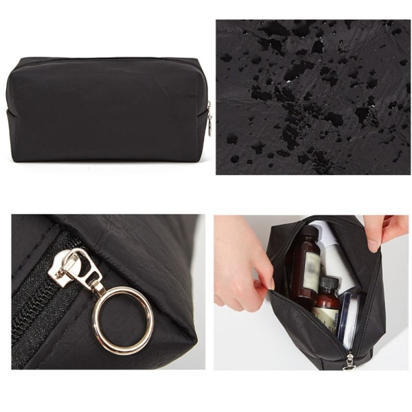 Kosmetisk väska Sminkväska SVART black