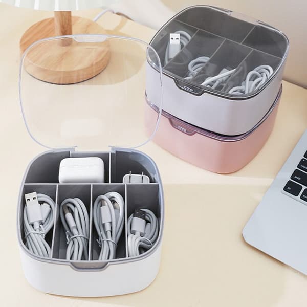 Datakabel Förvaringslåda Smycken Organizer KAFFE coffee